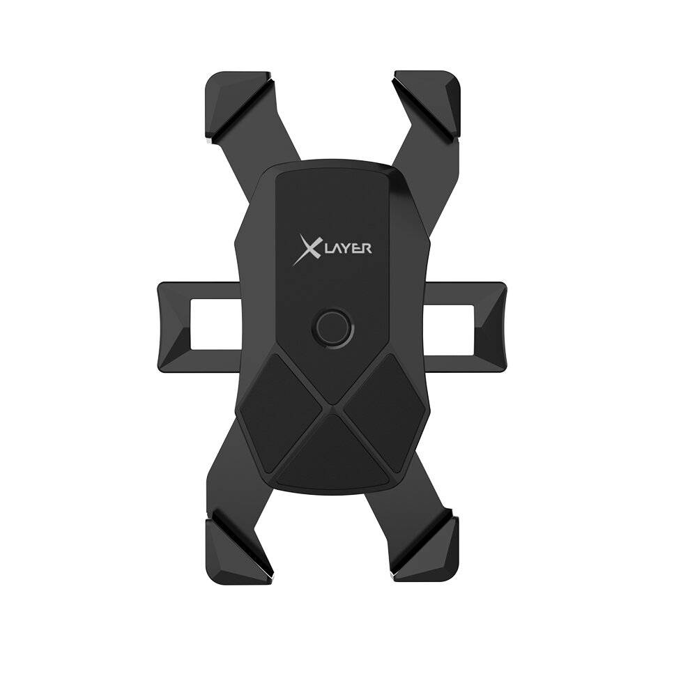Halterung XLayer Fahrrad-Halterung Schnapp-Funktion für Smartphones schwarz-0