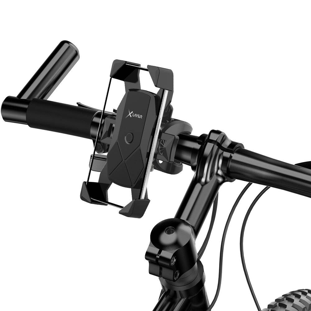 Halterung XLayer Fahrrad-Halterung Schnapp-Funktion für Smartphones schwarz-2