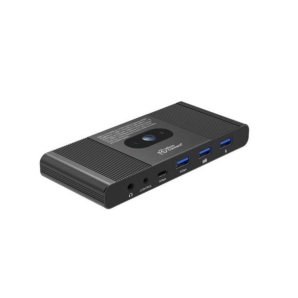 Microconnect HDMI & USB-C KVM Switch 2-Port, 4K Ultra HD