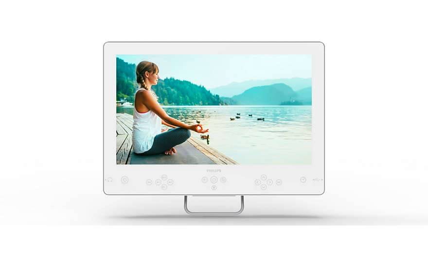 PHILIPS HeartLine 19HFL5214W/12 Bedside TV 47 cm (19"") 19HFL5214W/12-1