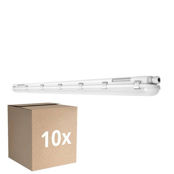 Mehrfachpackung 10x Ledvance LED Feuchtraumleuchte Feuchtigkeitsdicht 46W 6400lm - 840 Kaltweiß |