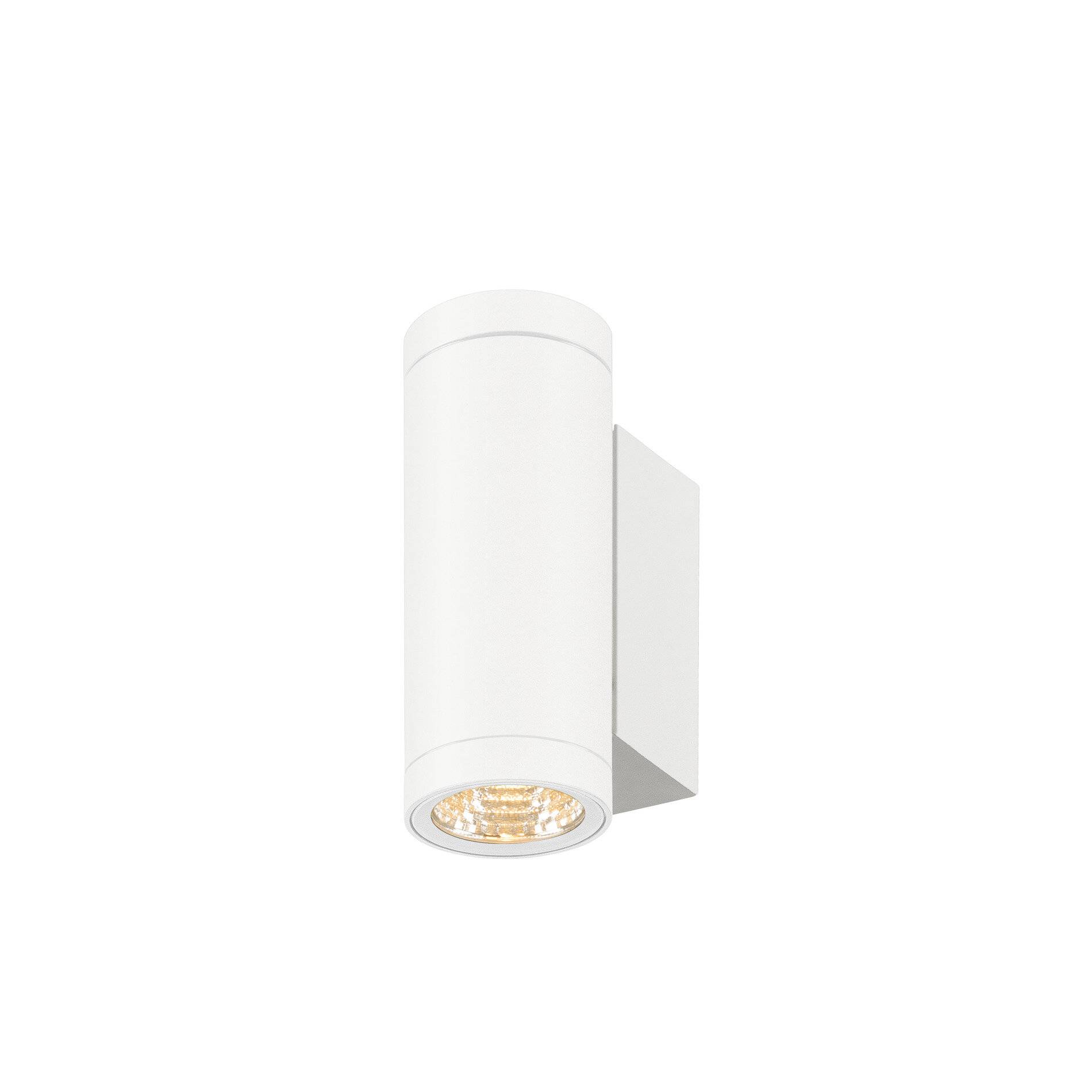 SLV Helia Pro S Wandleuchte Aluminium Weiß 6W 700lm - 827 Extra Warmweiß | Außenbeleuchtung - IP6-1