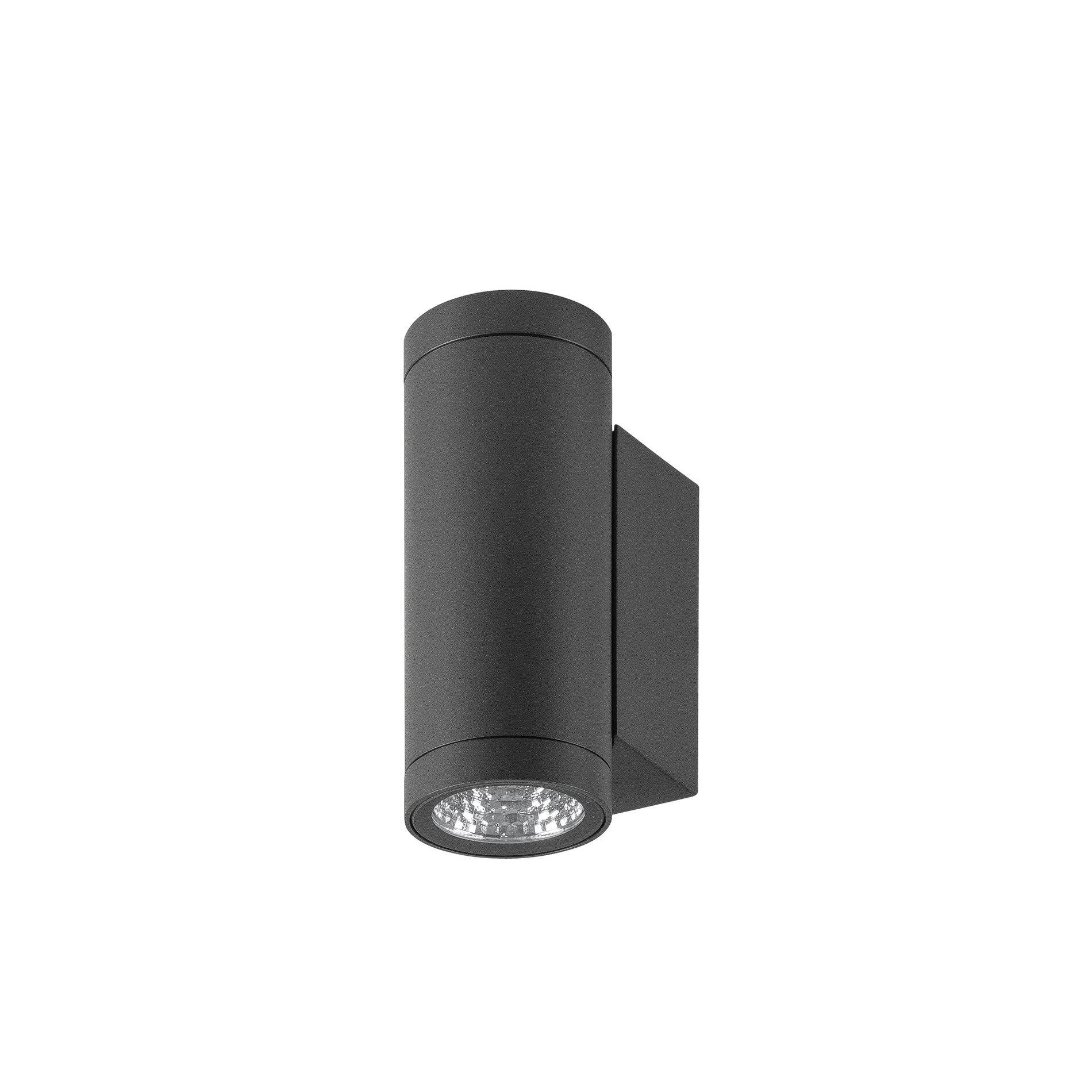 Preisbild für SLV Helia Pro S Up/Down Wandleuchte Aluminium Anthrazit 6W 700lm - 827 Extra Warmweiß | Außenbele