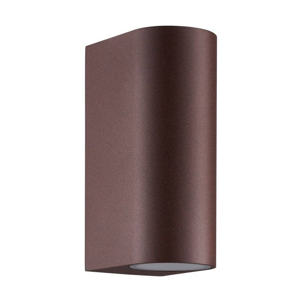 Symbolbild für Mehrfachpackung 6x Nordlux Dion Wandleuchte Aluminium Rostig Up & Down | Geeignet für 2x GU10