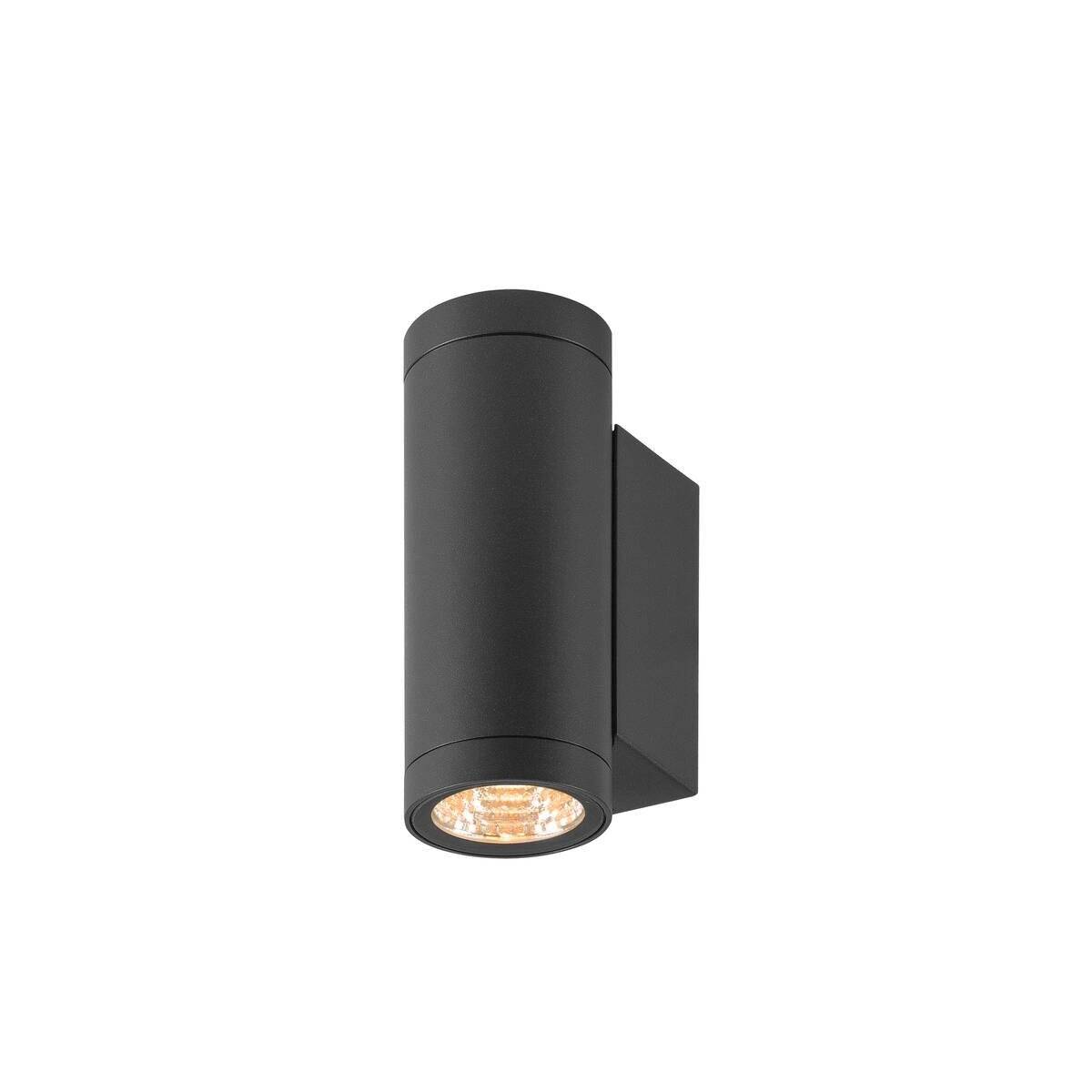SLV Helia Pro S Up/Down Wandleuchte Aluminium Anthrazit 12W 1400lm - 827 Extra Warmweiß | Außenbe-1