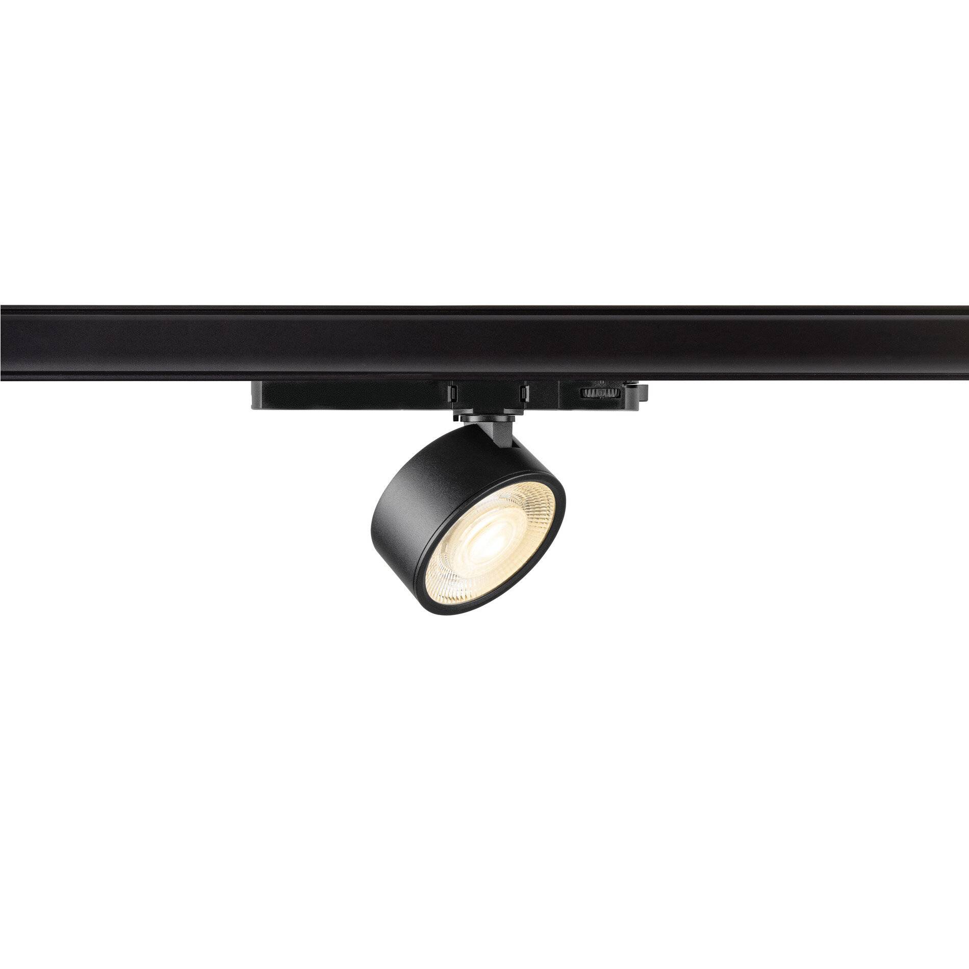 SLV Schienenstrahler Kalu 2.0 3-Phasen Aluminium Schwarz 10W 1450lm 36D - 827 Extra Warmweiß | Hö-0