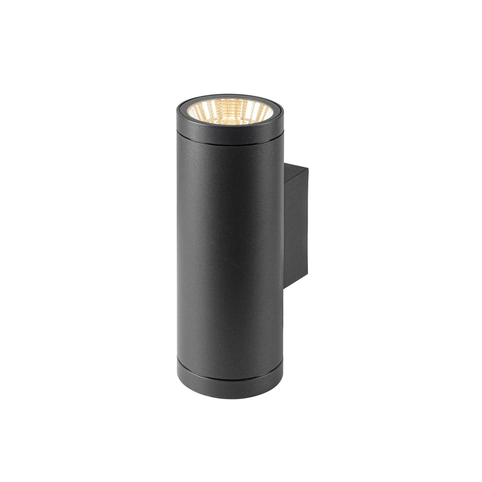 SLV Helia Pro L Up/Down Wandleuchte Aluminium Anthrazit 20W 2400lm - 827 Extra Warmweiß | Außenbe-0