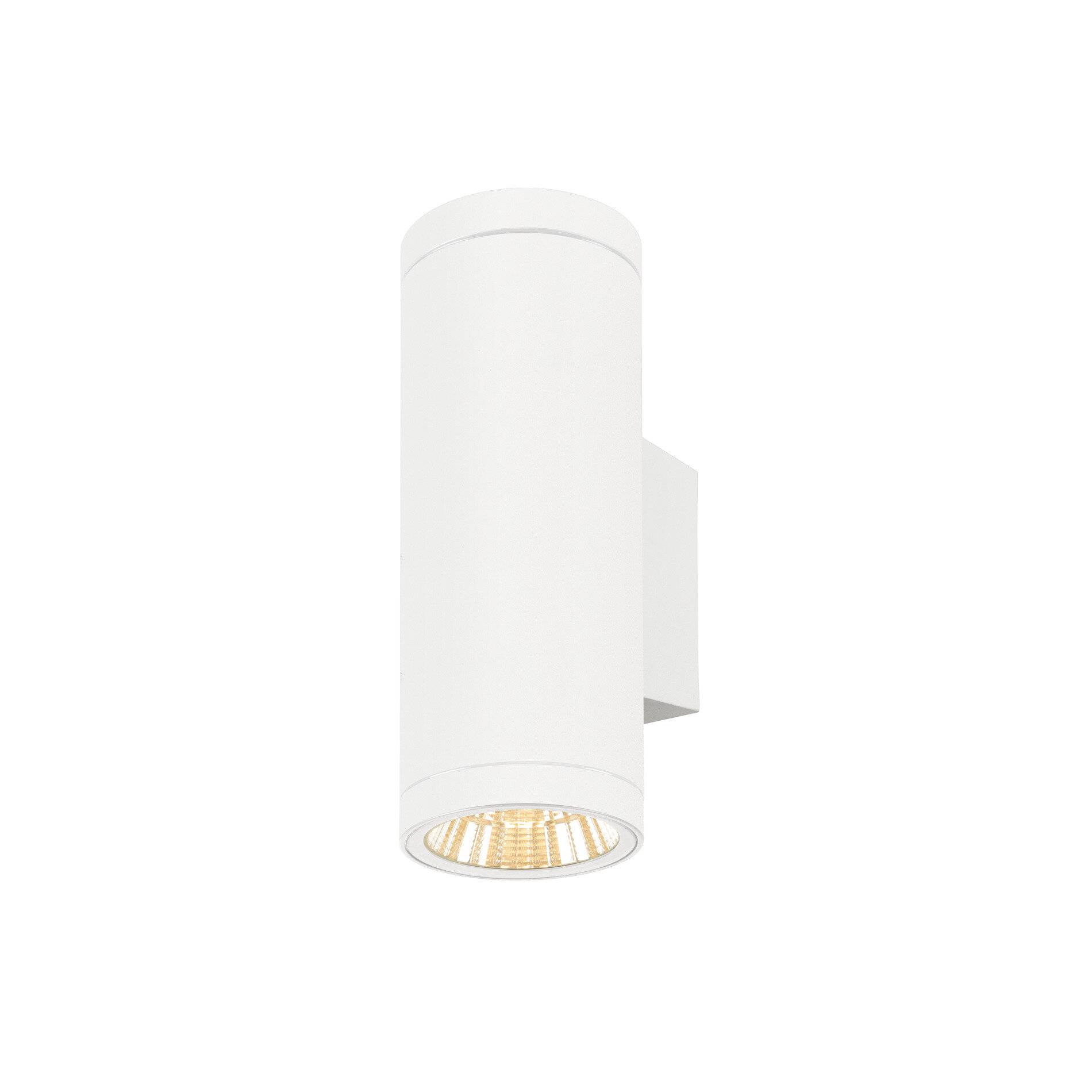 SLV Helia Pro L Wandleuchte Aluminium Weiß 15W 1800lm - 827 Extra Warmweiß | Außenbeleuchtung - I-1