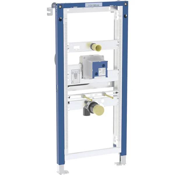 Geberit Urinal-Element, Duofix, verdeckte Steuerung, 1120-1300mm, Stahl, 1 Stk.-0