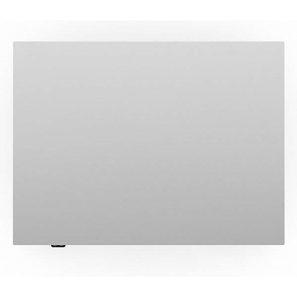 1-Säulen-Schreibtisch Atlanta mit Rollen BxT 800 x 600 mm weiß weiß. TAKKT Industrial & Packaging GmbH-4