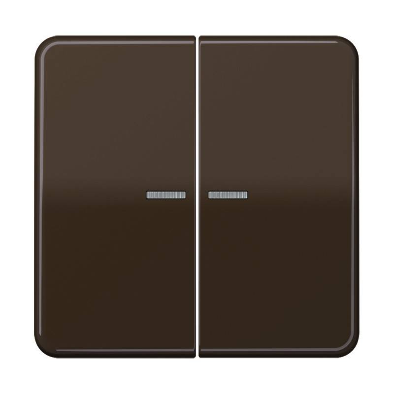 Jung Taster 2fach BT CD 17102 BR-0