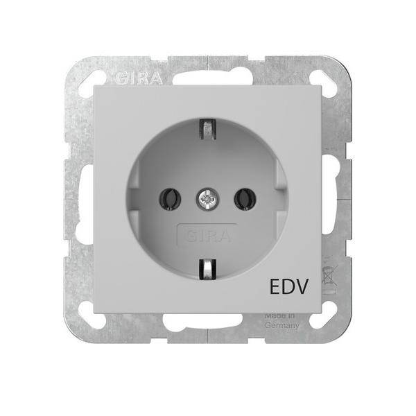 Gira Steckdose Aufdruck EDV 4458015-0