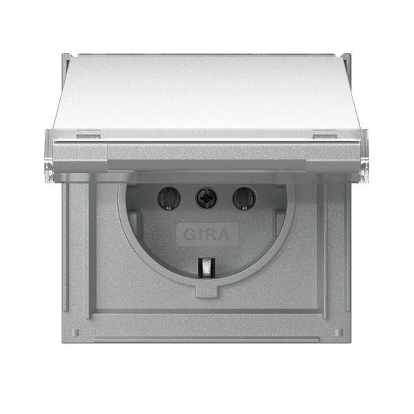Gira Steckdose KD 441065 Aluminium Kunststoff-0