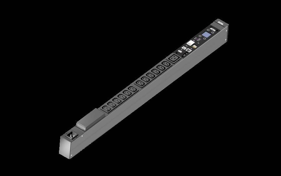 Rittal PDU metered 16A/230V 1~ 12x C13+ 1x C19-0