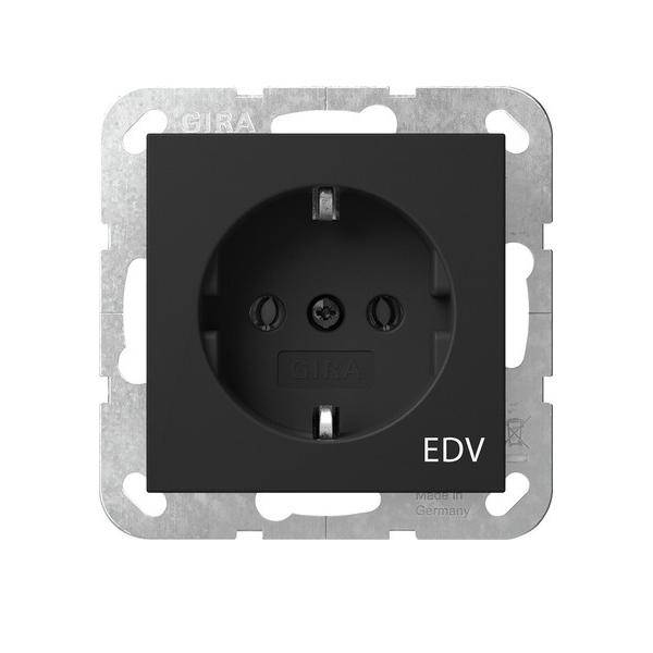 Gira Steckdose Aufdruck EDV 4458005-0