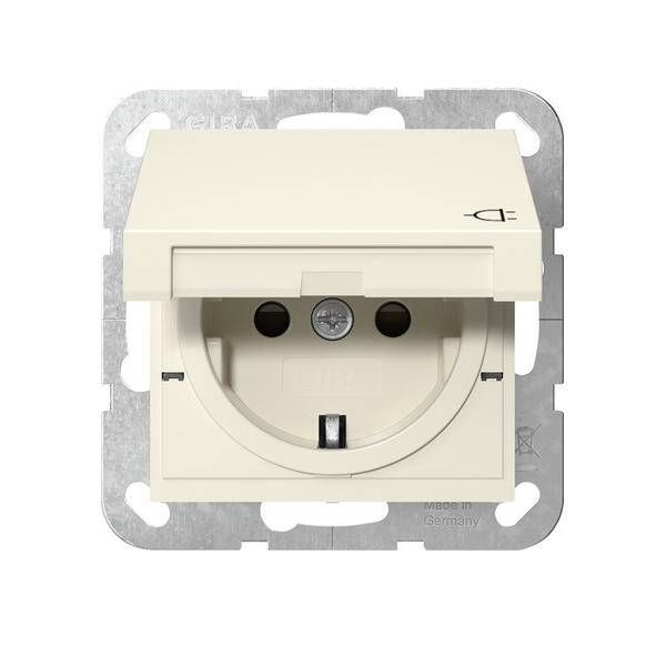 Gira Steckdose KD 475401 weiß Kunststoff 230 V