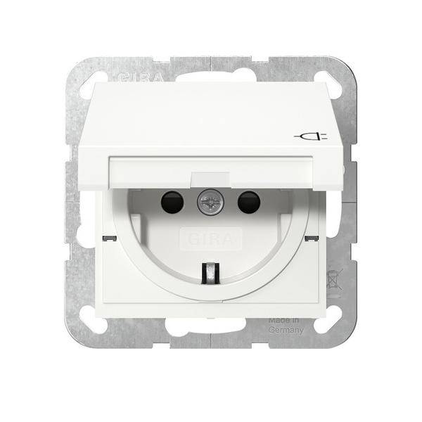 Gira Steckdose KD 475427 weiß Kunststoff 230 V-0