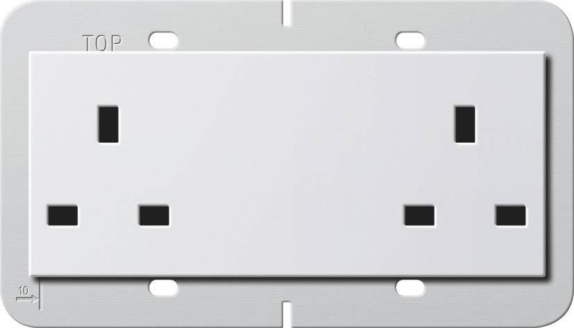 Gira Doppelsteckdose 13A 278203-0