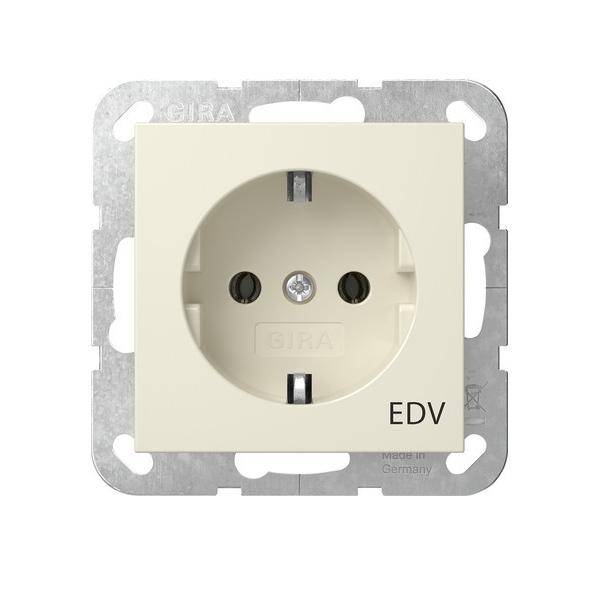 Gira Steckdose Aufdruck EDV 445801