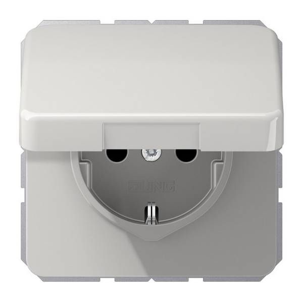 Jung SCHUKO-Steckdose, 16 A 250 CD 1521 BFKL LG