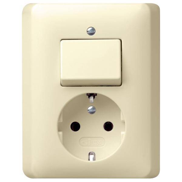 Gira Schuko-Wechselschalt. cwsg 017601