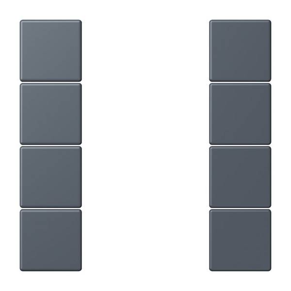 Jung Tastensatz 4fach LC 504 TSA 262