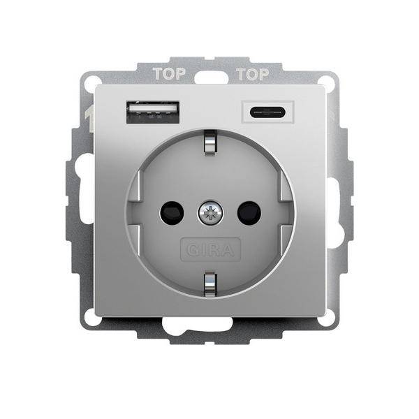 Gira SCHUKO SH USB-Spannungsv. 2459600-0
