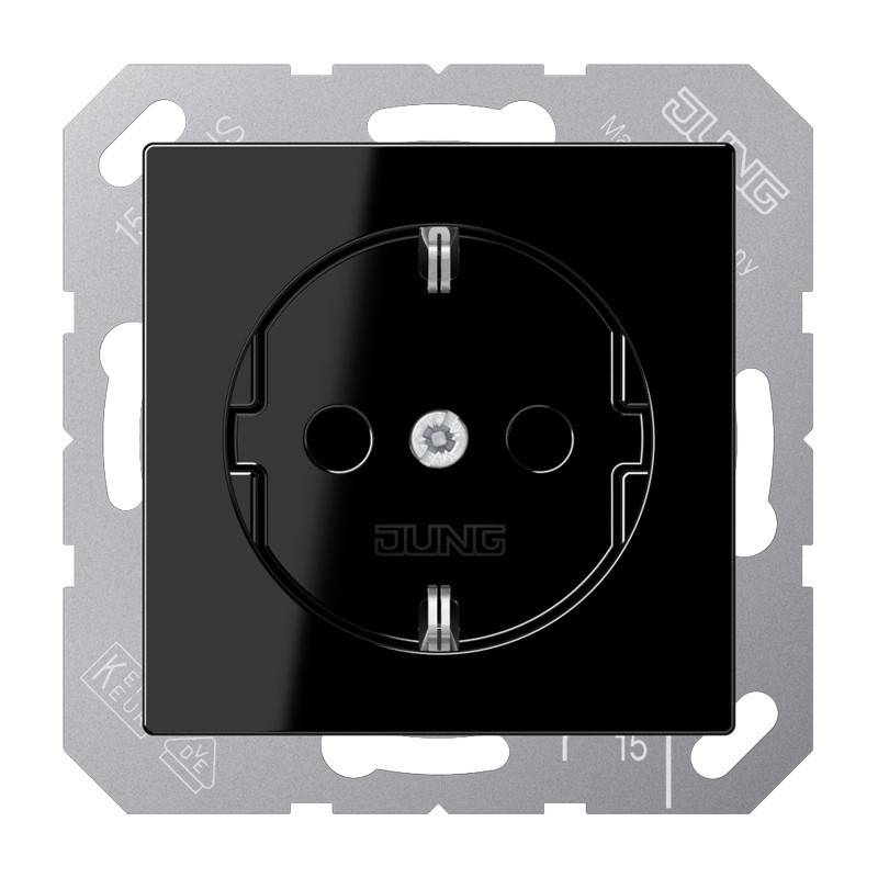Jung SCHUKO-Steckdose A 1520 NBF SW-0