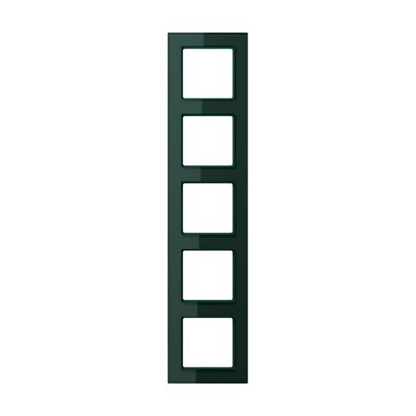 Jung Glasrahmen 5fach AC 585 GL SG