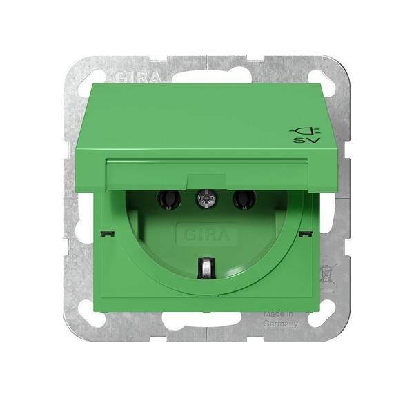 Gira SCHUKO-Steckd. KD SV 4454107-0