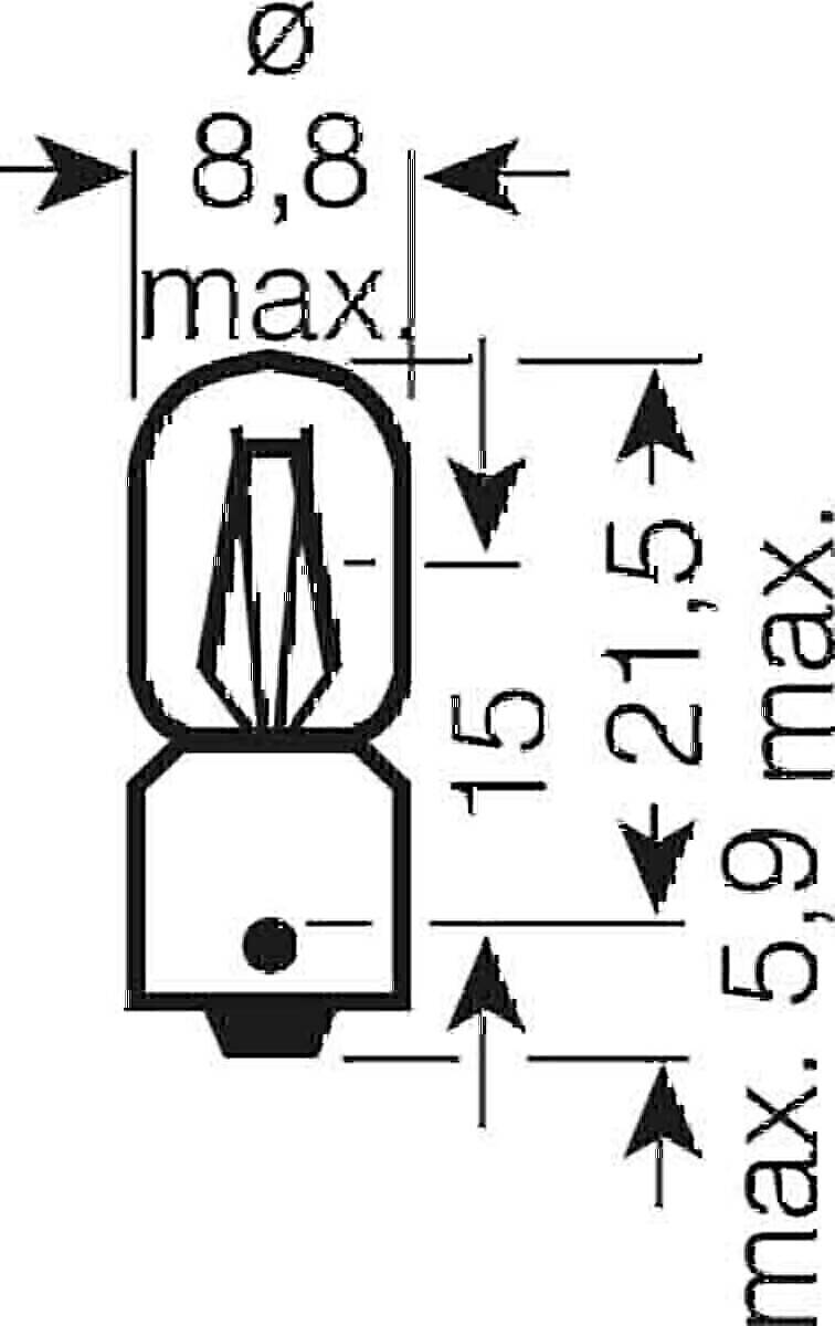 Osram Standlichtlampe 3930-1