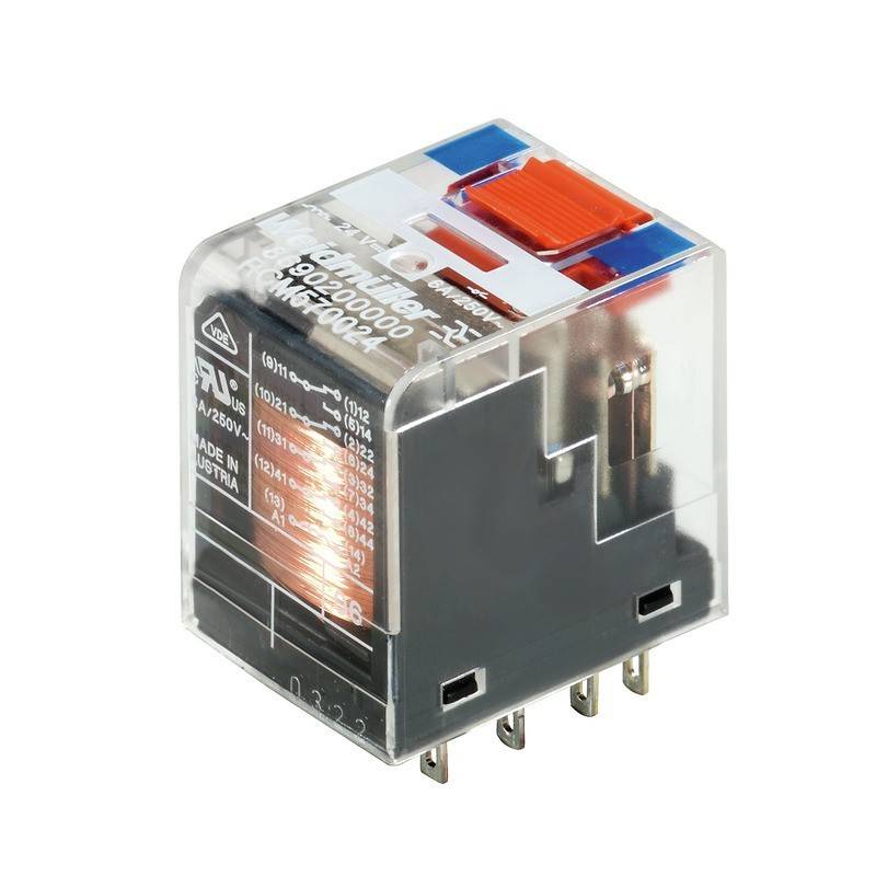 Weidmüller RCM570024 Steckrelais 24 V/DC 6 A 4 Wechsler 10 St.