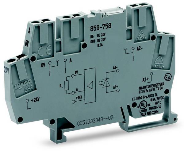 10 Stk. WAGO GmbH & Co. KG Optokoppler 859-758