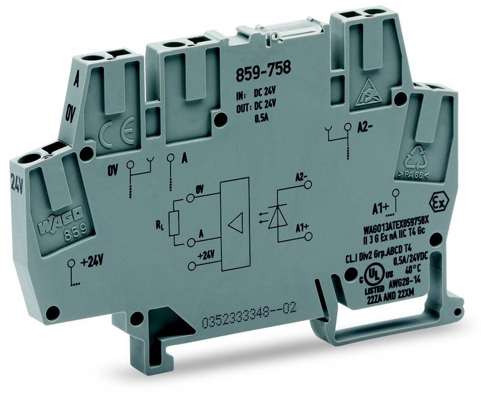 10 Stk. WAGO GmbH & Co. KG Optokoppler 859-758-0