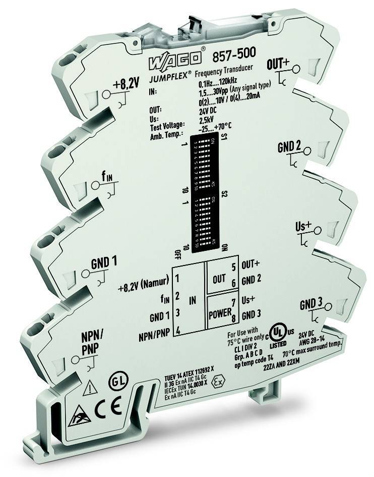 WAGO GmbH & Co. KG Frequenzmessumformer 857-500-0