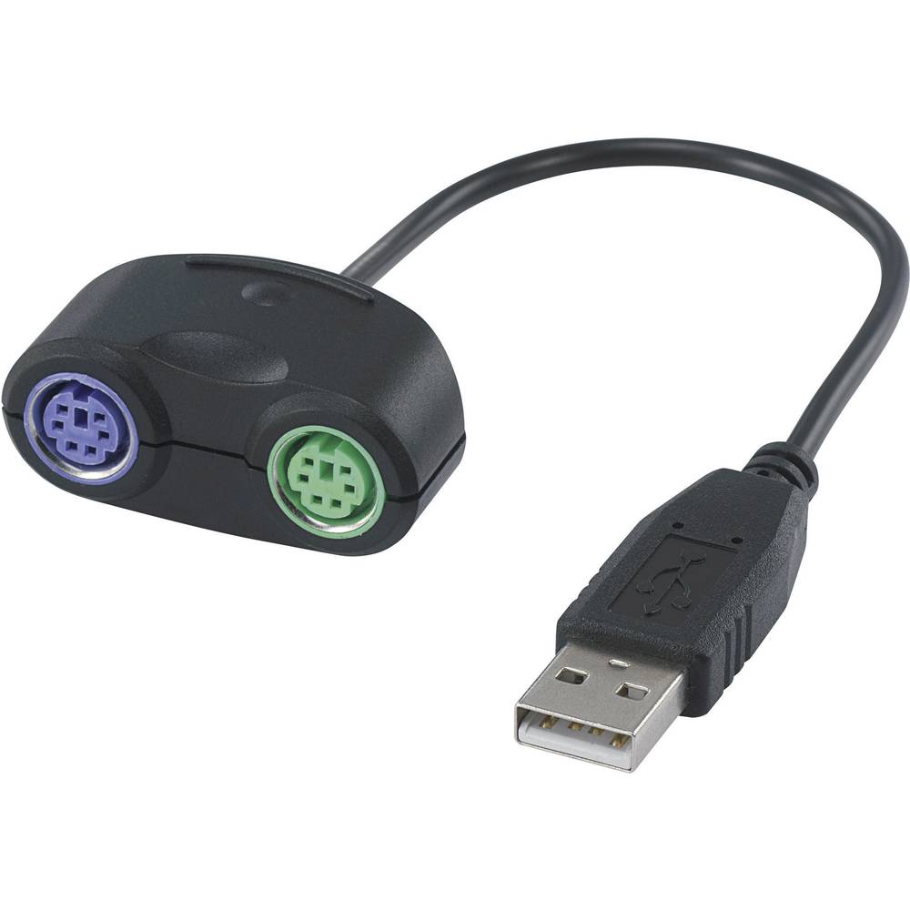 Adattatore USB A 2 PS/2 - Convertitore Per Tastiera, Mouse E Scanner, Plug And Play, Cavo 30cm - Foto 12