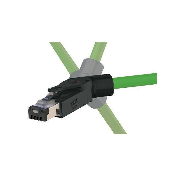 Harting 09451511121 RJI RJ45 PN Stvb. Cat5, 4p IDC - Steckverbinder-Komponente