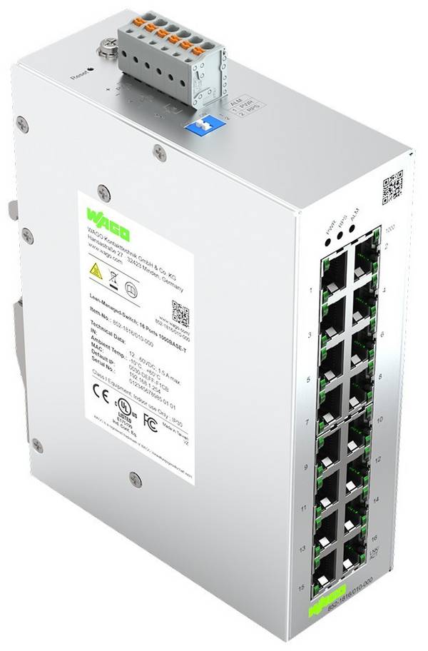 WAGO GmbH & Co. KG Lean-Managed-Switch,16