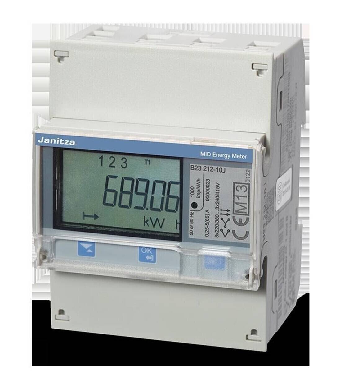 JANITZA ELECTRONICS - MID-Energiezähler B23 312-10J Modbus-1