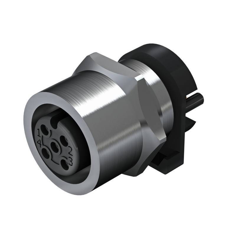 10 Stk. Weidmüller Stecker SAIE-M12B-5-F5.5TL