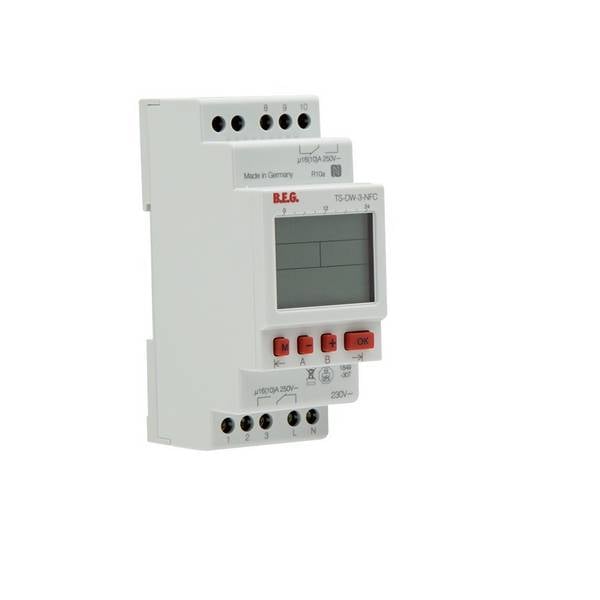 BEG Brück Electronic Zeitschaltuhr TS-DW-3-NFC
