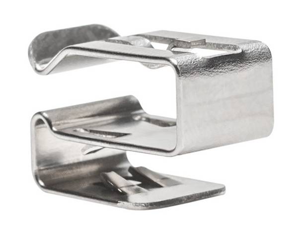 100 Stk. HellermannTyton Metal Edge Clip MSC2LP