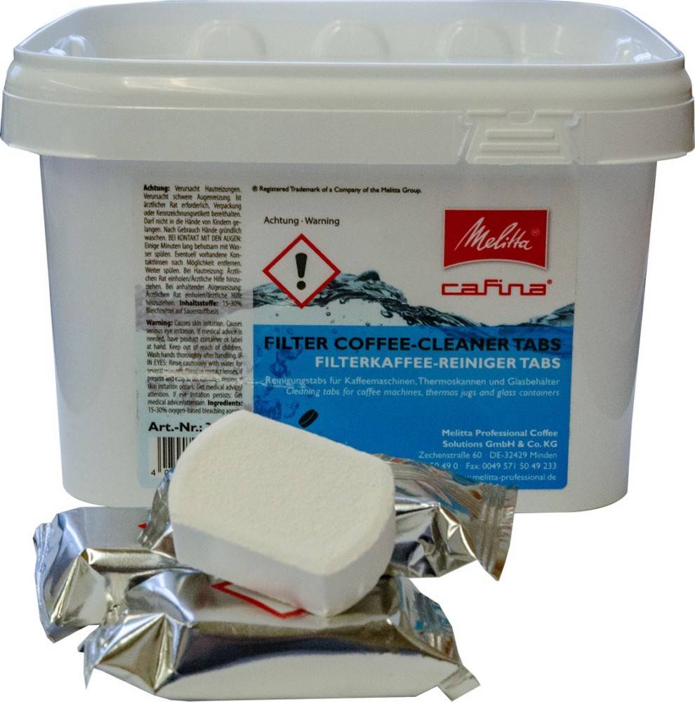 Melitta Prof. Coffee Filterkaffee-Reiniger Tabs-0