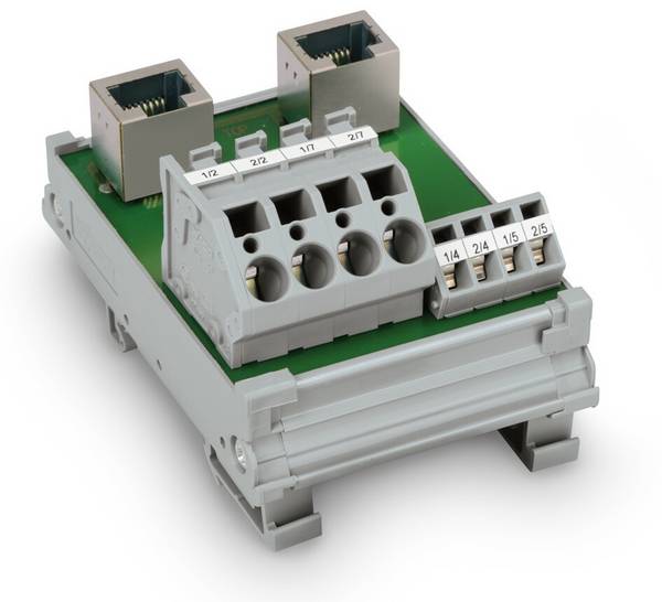 WAGO GmbH & Co. KG Übergabemodul 2xRJ-45 289-965