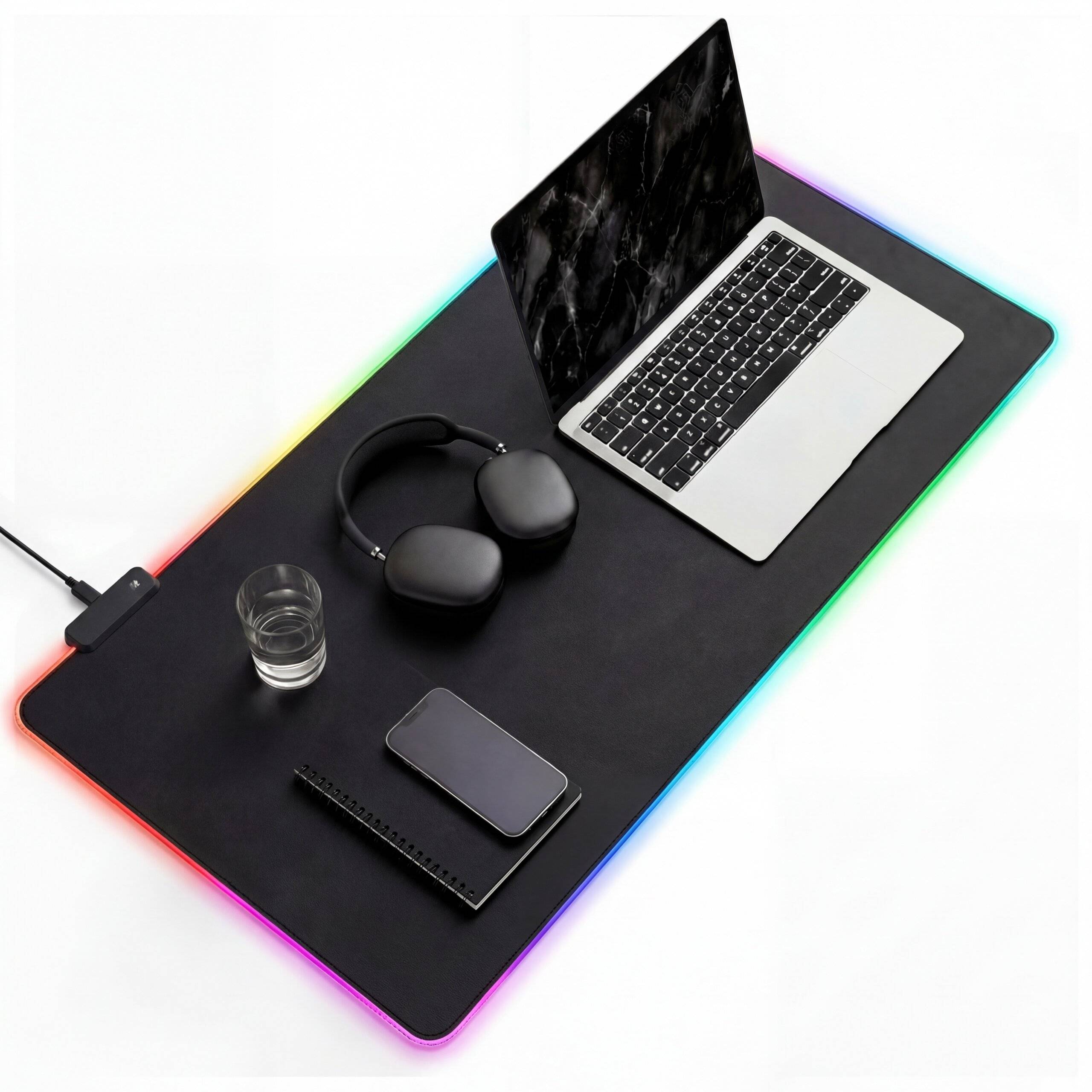 Schreibtischunterlage Mauspad Padflux Game schwarz hjh OFFICE-0