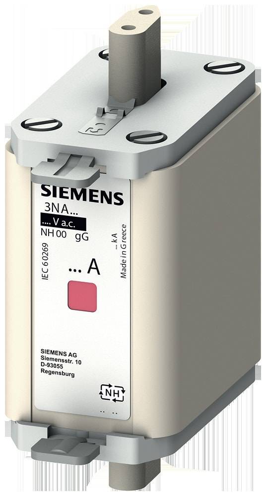 SIEM 3NA6832 NH-Sicherung Gr.00 125A 500V gL/gG isolierte GL-0