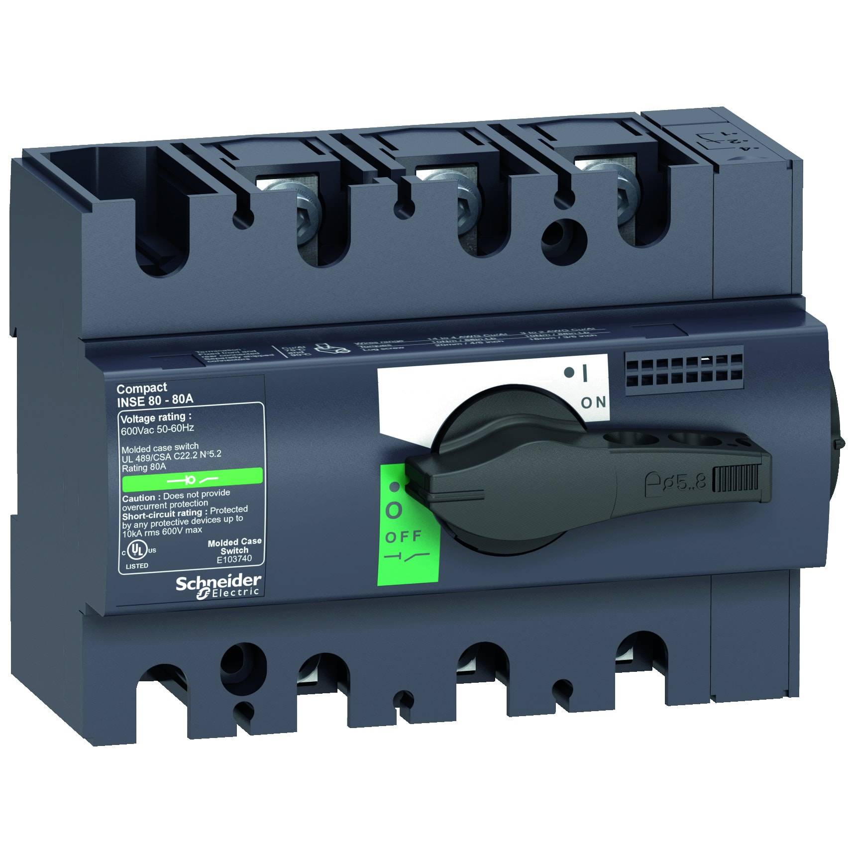 SE 28994 Interpact Inse 80 (40A) 3P Zwarte Hendel-0