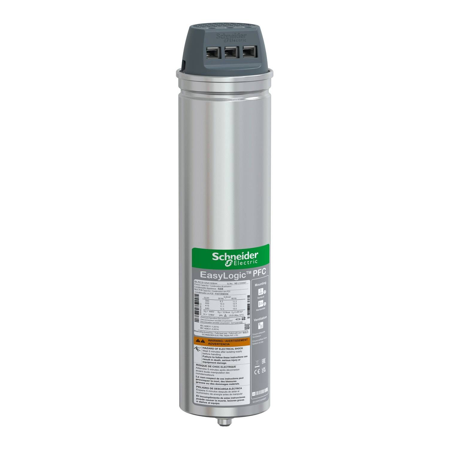 SE BLRCS125A150B44 Varpluscan SDY 12.5/15KVAR 440V-0