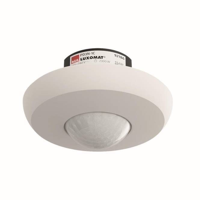 BEG Präsenzmelder PD3N-UP-1C 92186 RAL9010 LUXOMAT 1 Kanal Unterputz Install.Baumaterial-0