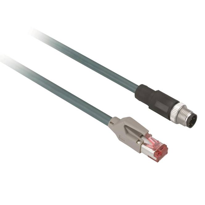 Telemecanique XGSZ12E4510 RFID Kabel M12 m.Kodierung D f.RJ45 Ethernet 10m-0